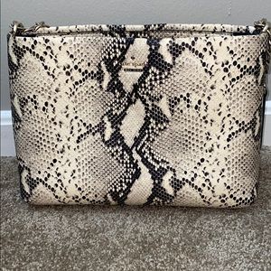 Snake skin Katespade purse